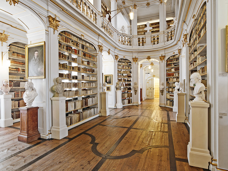 Wnętrza Biblioteki Księżnej Anny Amalii