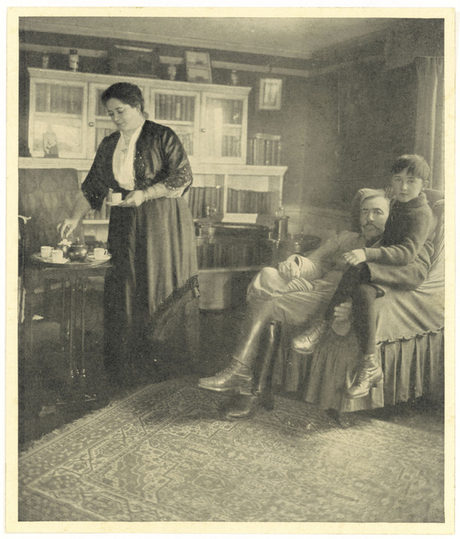 Joseph Conrad z rodziną/ 1915 rok 