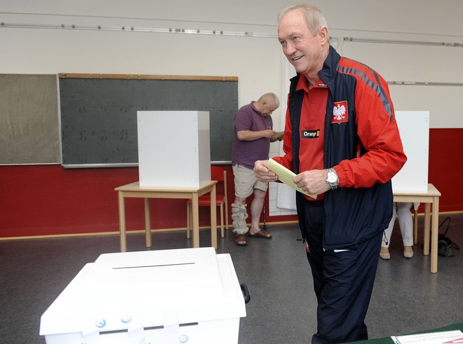 Krzyżyk postawiony, można iść do urny