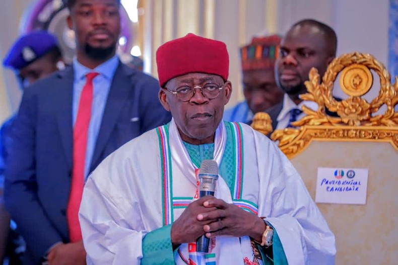 At least three political parties have filed petitions against the victory of Bola Tinubu [Twitter/@mzk11uk]