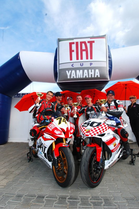 Fiat Yamaha Cup 2009 - Znamy już zwycięzców tegorocznej serii wyścigów