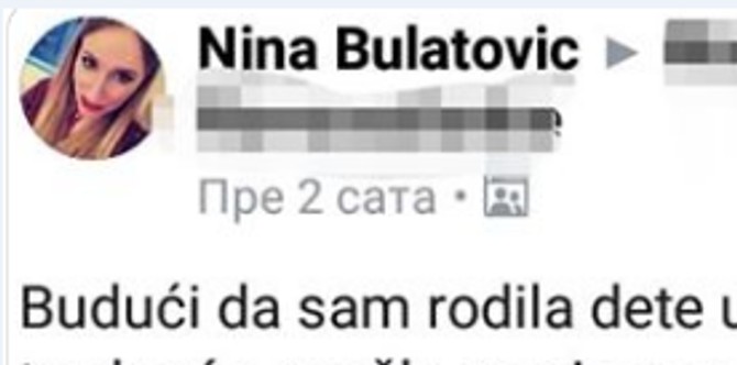 Ninina objava postala je viralna!