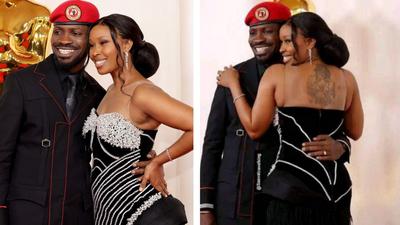 Bobi Wine and Barbie Kyagulanyi