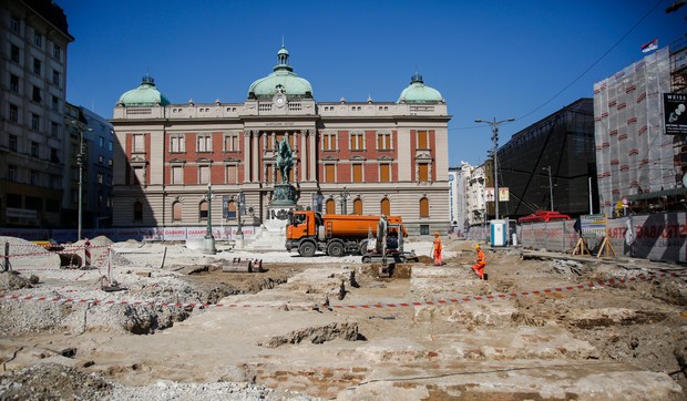 Rekonstrukcija Trga republike 2018.