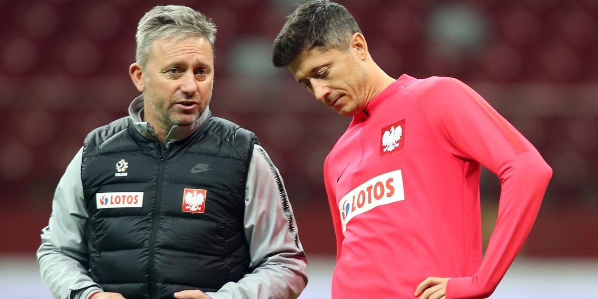 Brzęczek odniósł się do reakcji Lewandowskiego