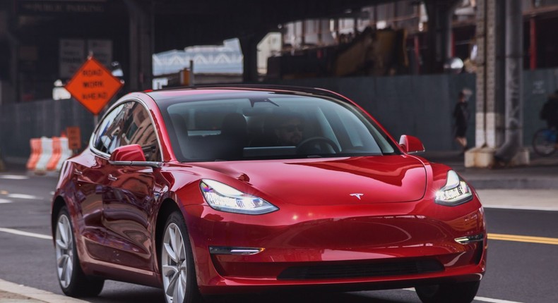 Tesla's Model 3.