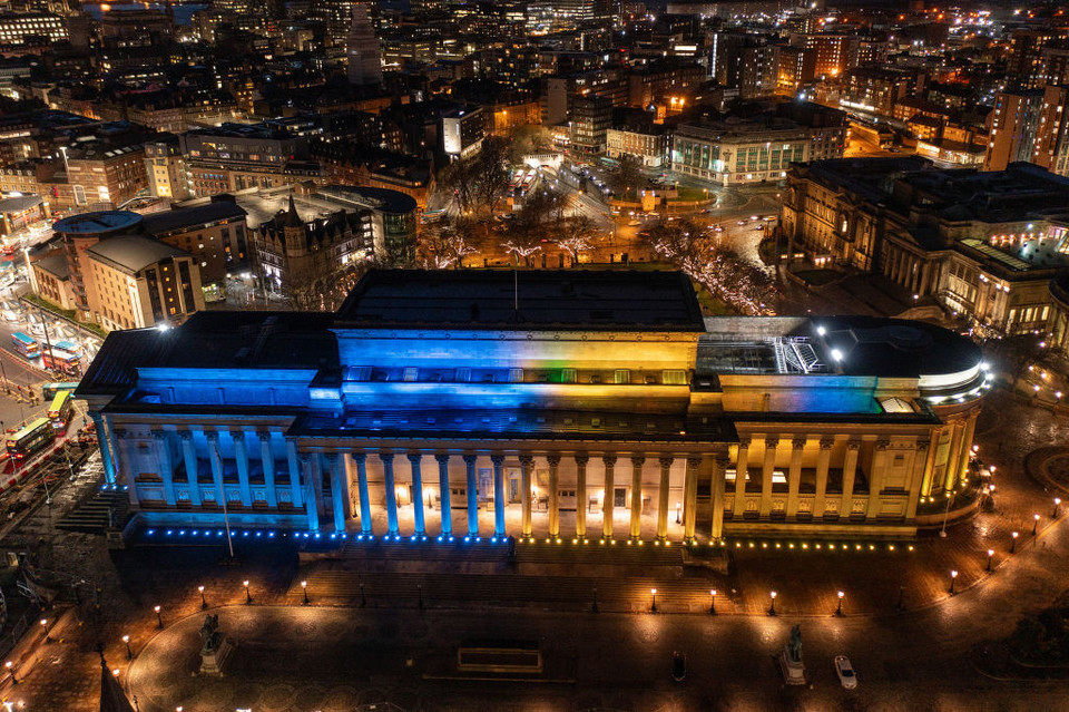 St George's Hall w Liverpoolu (Wielka Brytania)