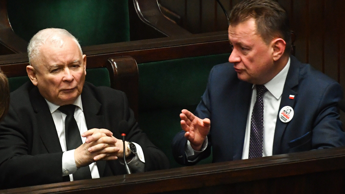 Jarosław Kaczyński zapytany o zatrzymanie Piotra W. "Nie wiem, kto to jest"
