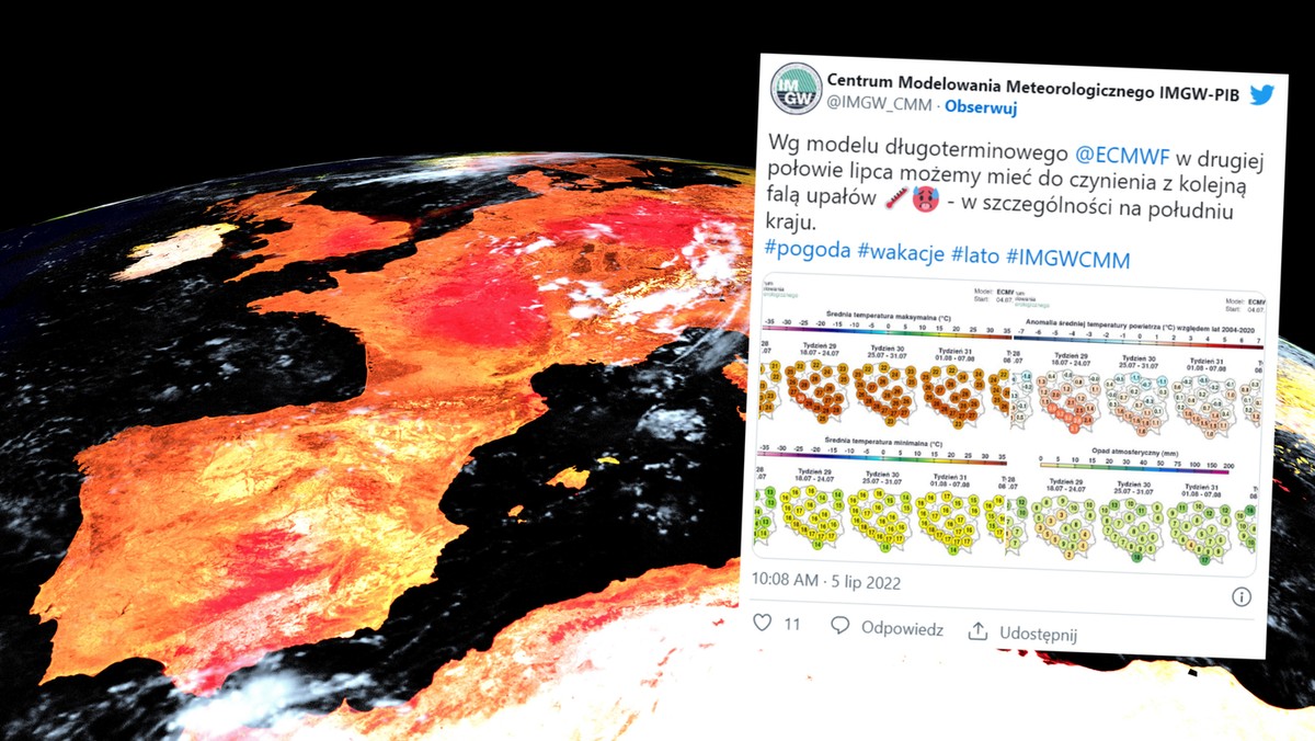 Europę dosięgnie tchnienie afrykańskiego żaru. Nawet 40 st. C