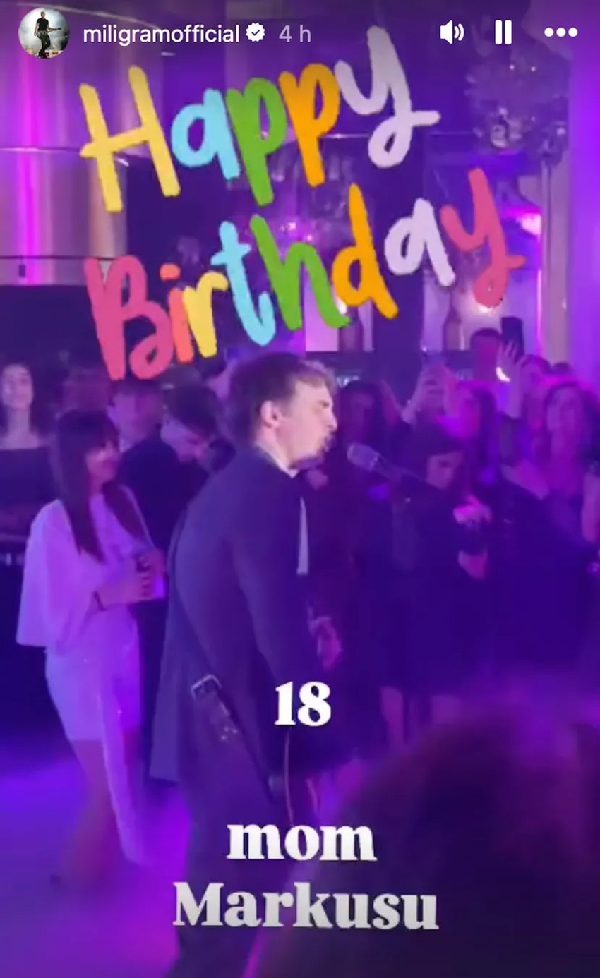 Mili proslavio sinu punoletstvo