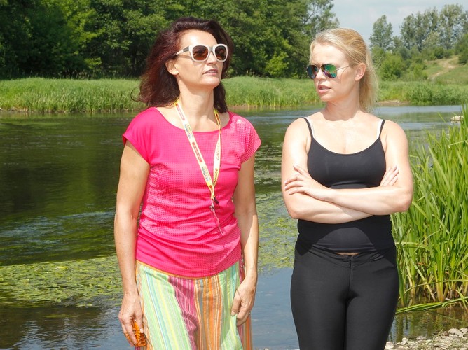 Małgorzata Pieczyńska i Magdalena Wójcik