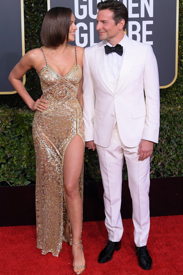 Irina Shayk Bradley Cooper Golden Globe