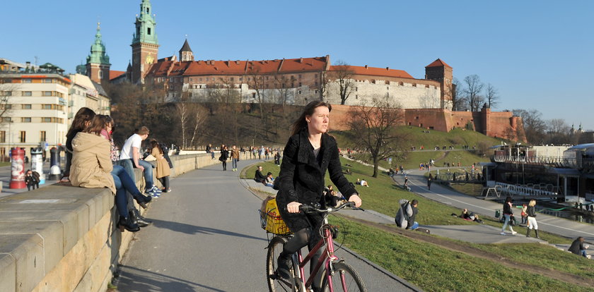 Najlepsze trasy rowerowe w Krakowie