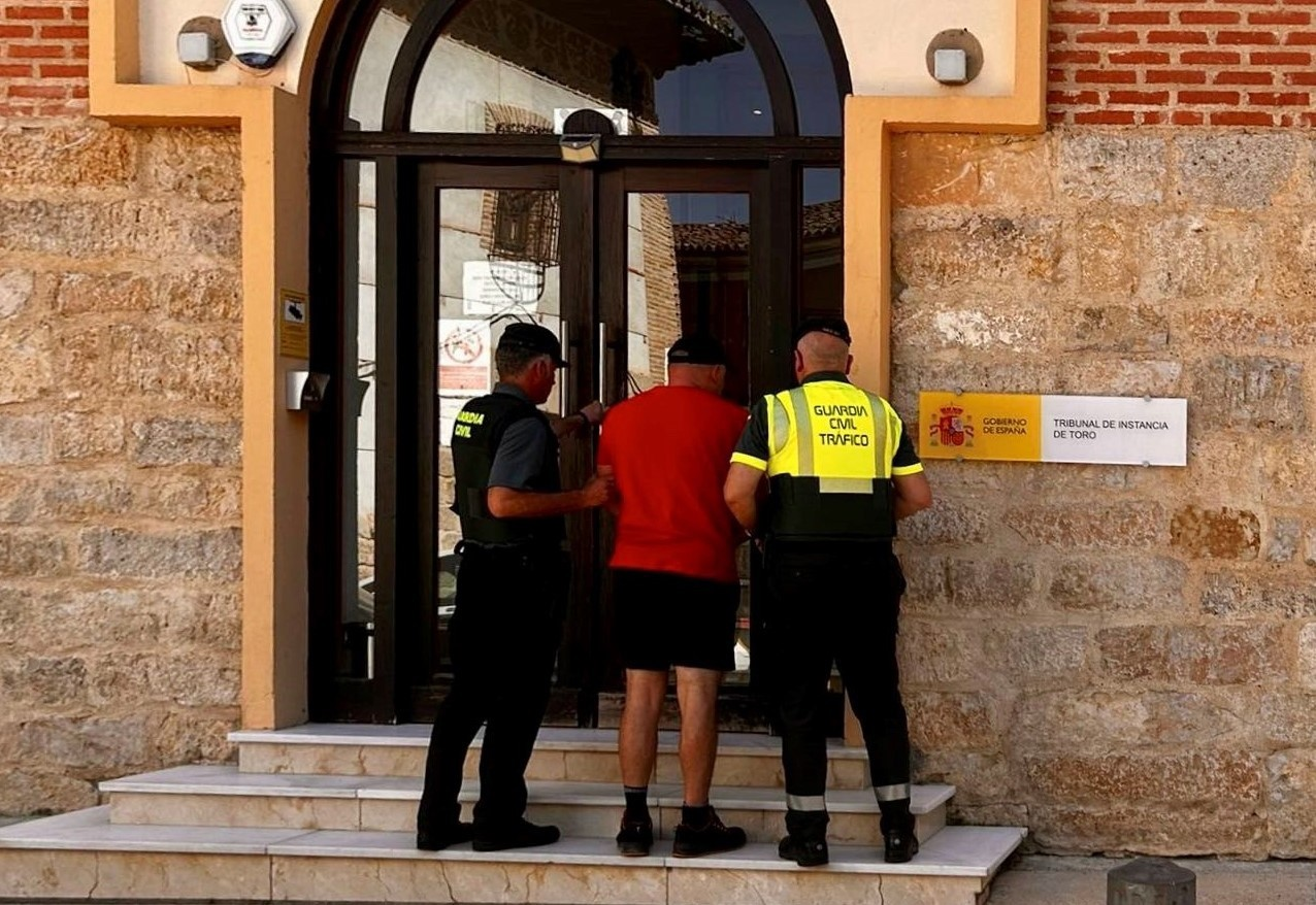 Zamora: Camionero detenido con alcoholemia 8 veces superior
