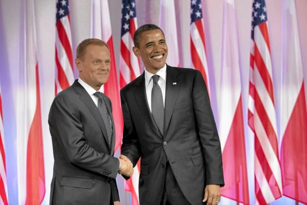 Barack Obama i Donald Tusk