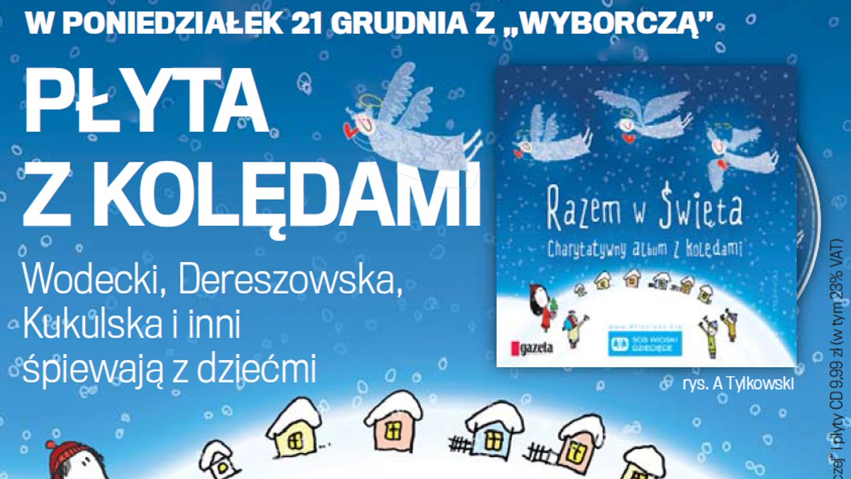 Już od dziś można zobaczyć, jak największe polskie gwiazdy spełniły marzenia potrzebujących dzieci. Piosenka "Razem w Święta" została napisana specjalnie na charytatywny album świąteczny, na którym artyści śpiewali z dziećmi.