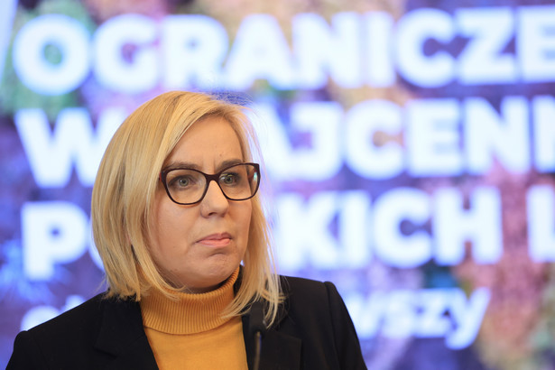 Minister klimatu i środowiska Paulina Hennig - Kloska wypowiedziała się o referendum w sprawie Zielonego Ładu