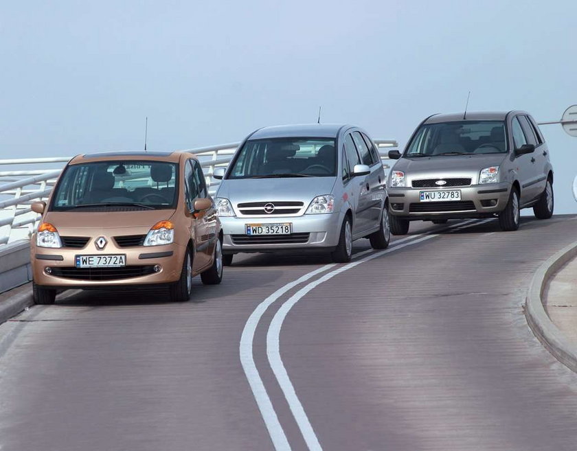 Ford Fusion kontra Opel Meriva i Renault Modus: małe, trwałe i praktyczne