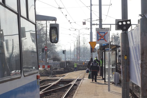 Remont na Powstańców Śląskich we Wrocławiu