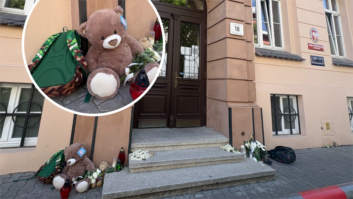 Tragedia w Krakowie. 12-letnia Ela nie żyje. Przed szkołą nastolatki ktoś położył te rzeczy