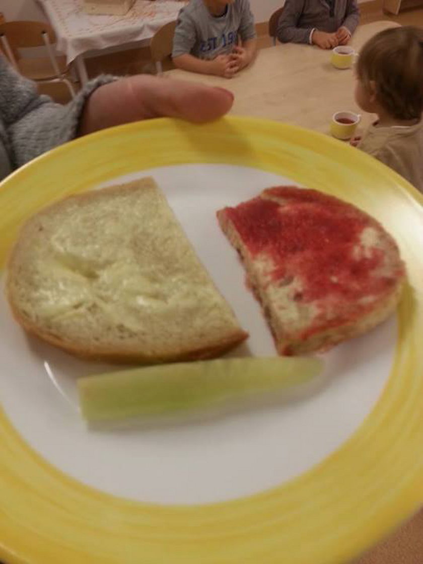 Skromne posiłki w przedszkolach
