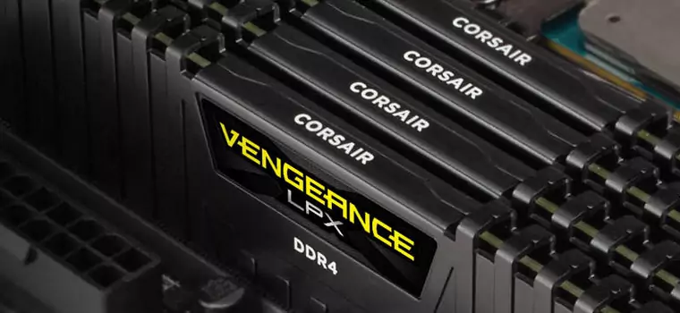 Corsair Vengeance LPX - pierwsze, bardzo szybkie kości RAM typu DDR4-4866