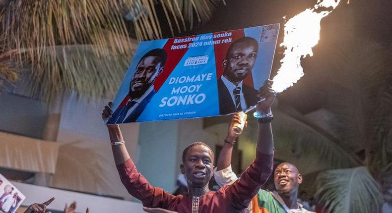 Nationwide celebration erupts in Senegal in anticipation of a new leader