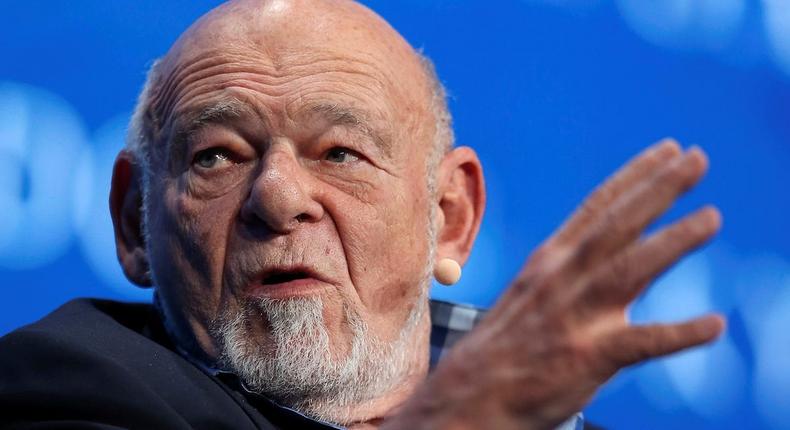 Sam Zell, founder and chairman of Equity Group Investments.REUTERS/Richard Brian