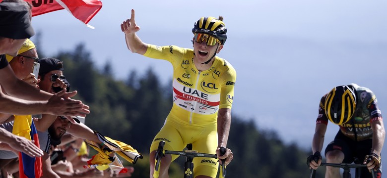 Drugie etapowe zwycięstwo z rzędu Tadeja Pogacara w Tour de France