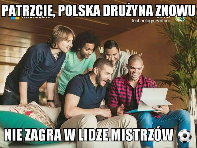 MEMY po porażce Lecha