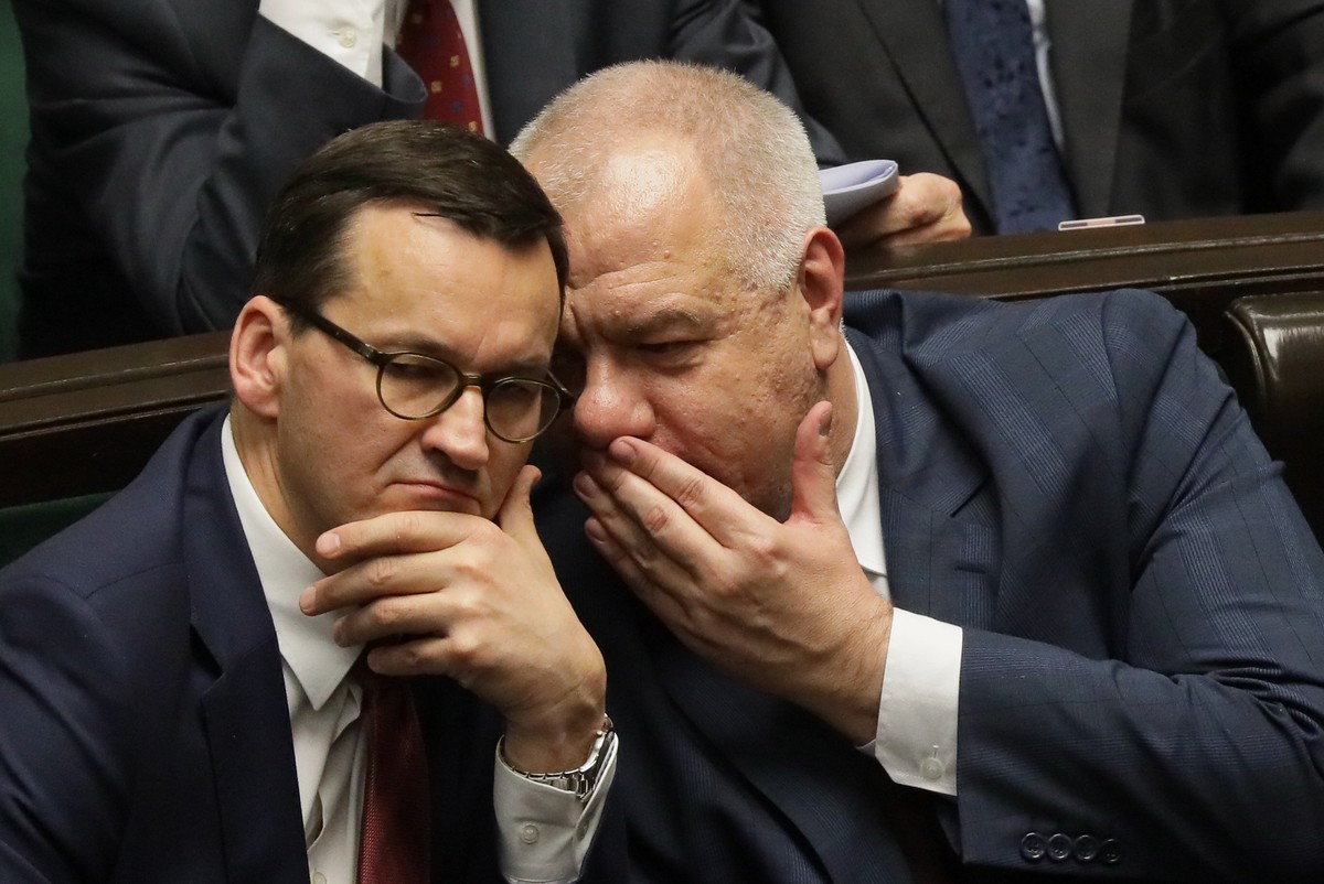 Mateusz Morawiecki i Jacek Sasin