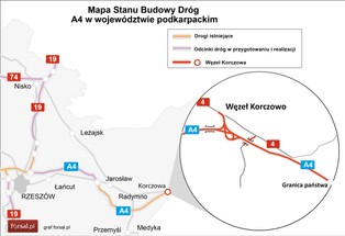 Autostrada A4: oddano do użytku nowy węzeł Korczowa [ZDJĘCIA]