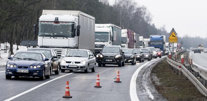 Paraliż na głównej drodze w Polsce! Korek na dziesiątki kilometrów