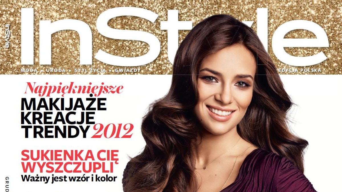 Anna Czartoryska na okładce "InStyle"