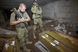 Ukraina wciąż w ogniu walk. Zobacz obrazy konfliktu [GALERIA]