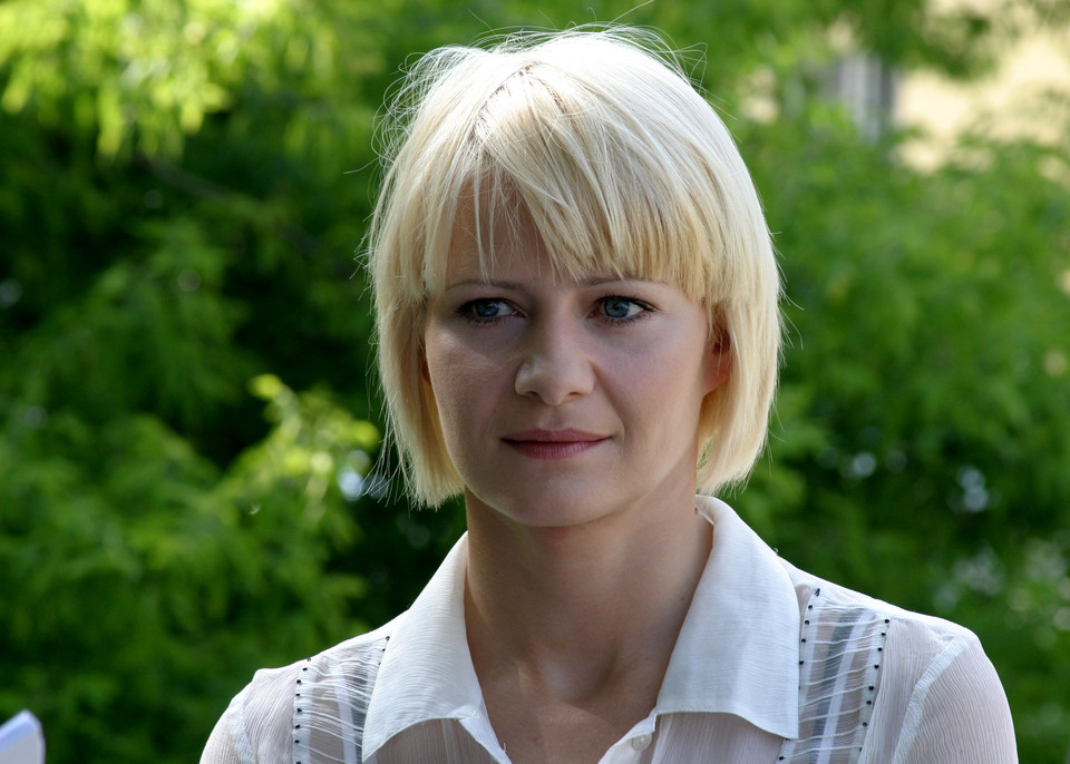 Małgorzata Kożuchowska w serialu "Kryminalni" (2007)