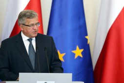 WARSZAWA PREZYDENT KOMOROWSKI SPOTKANIE Z AMBASADORAMI