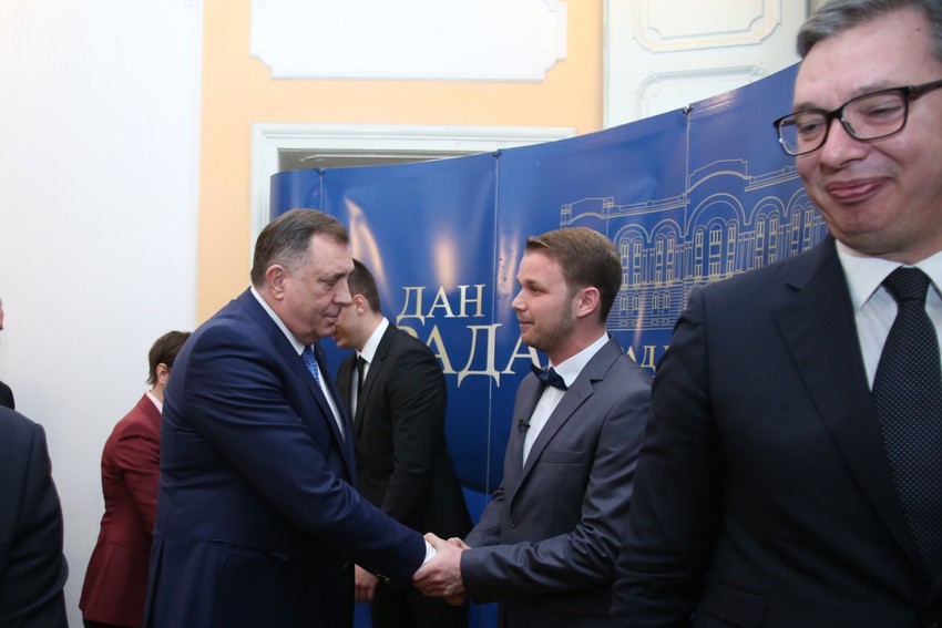 Milorad Dodik - Draško Stanivuković - Aleksandar Vučić