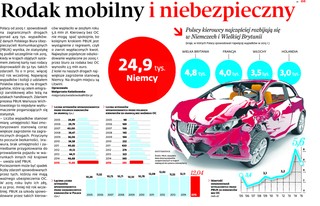Polacy coraz częściej powodują wypadki na unijnych drogach