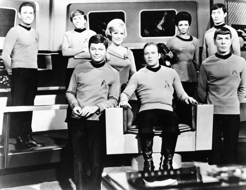 Gwiazdy Star Treka pochowane w kosmosie