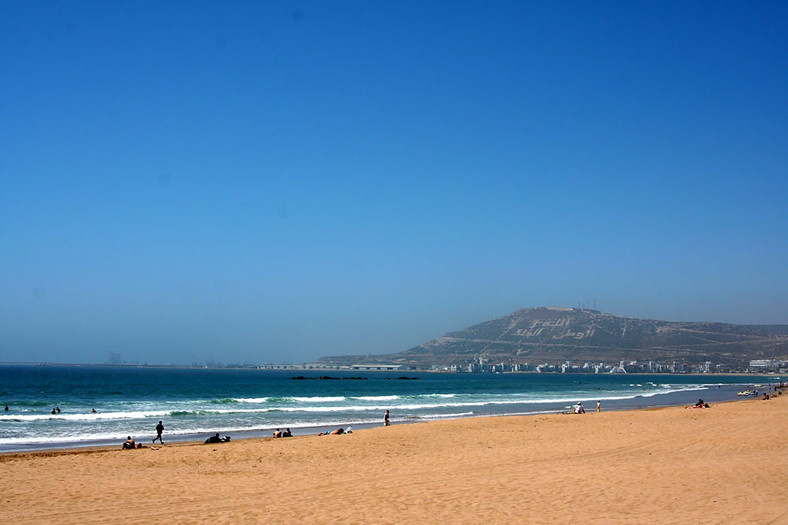 Agadir, plaża