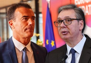 Aleksandar Vučić i Sandro Goci