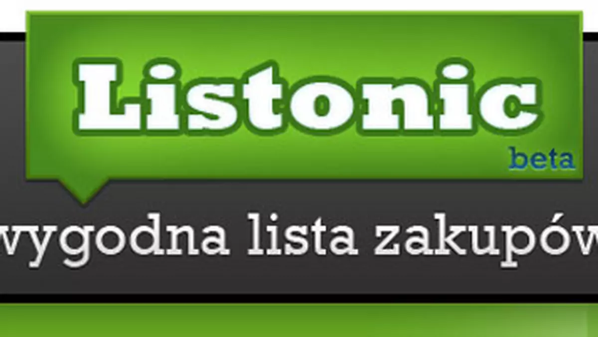 Listonic - internetowa lista zakupów