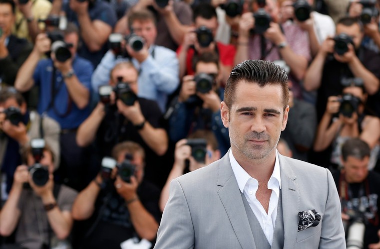 Colin Farrell na festiwalu w Cannes