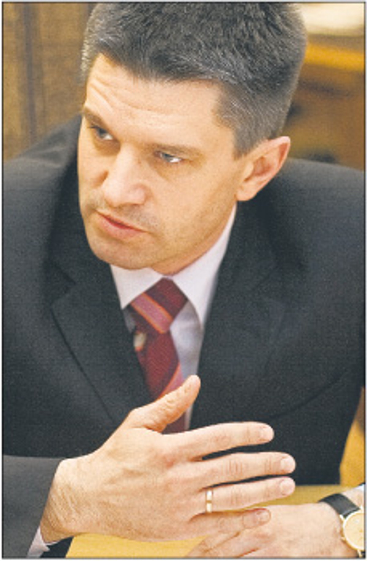 Jacek Kapica, wiceminister finansów, szef Służby Celnej Fot. Marek Matusiak