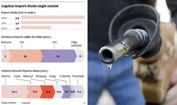 Nawet połowa diesla w Polsce pochodzi z nielegalnego importu?