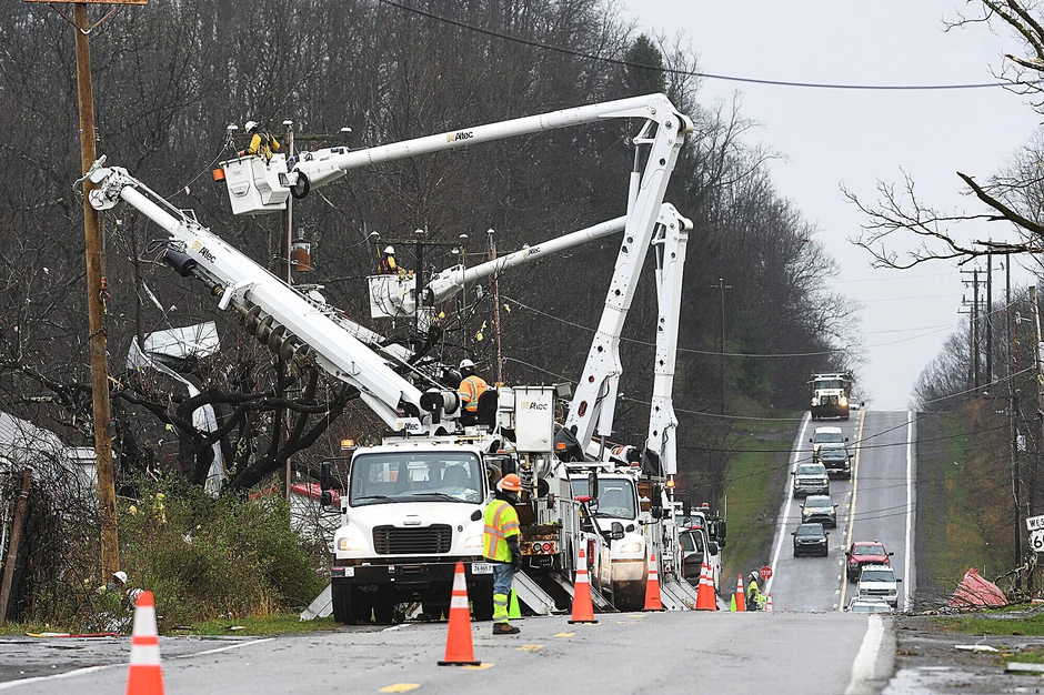Snažna oluja u Virdžiniji