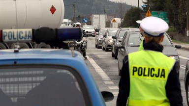 Wypadek motocyklisty na zakopiance. Wyglądało groźnie [FILM]