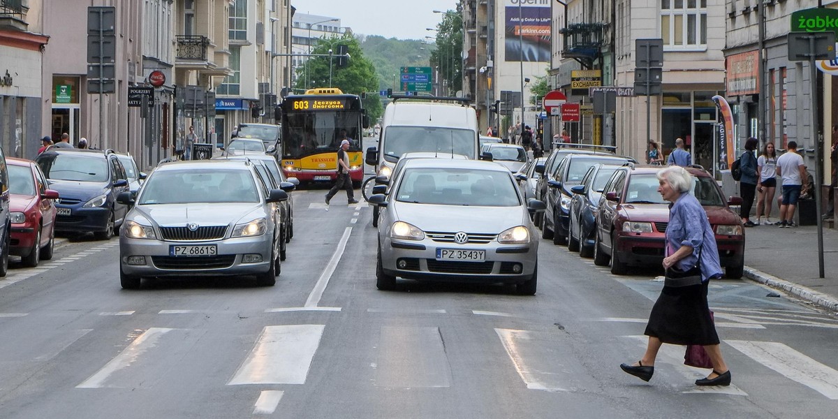 Poznań nie jest dla kierowców