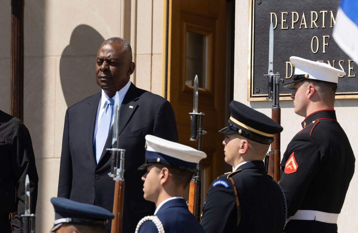 US Defense Secretary Austin hosts Israeli Defense Minister Gallant at the Pentagon